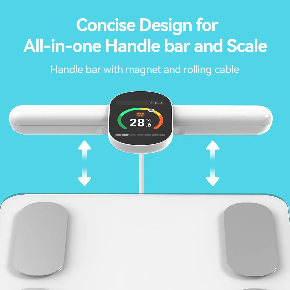 Smart Bioimpedance Scales New Professional Fitness Scale Body Composition Analyzer Body Fat Scale with Hands Sensor