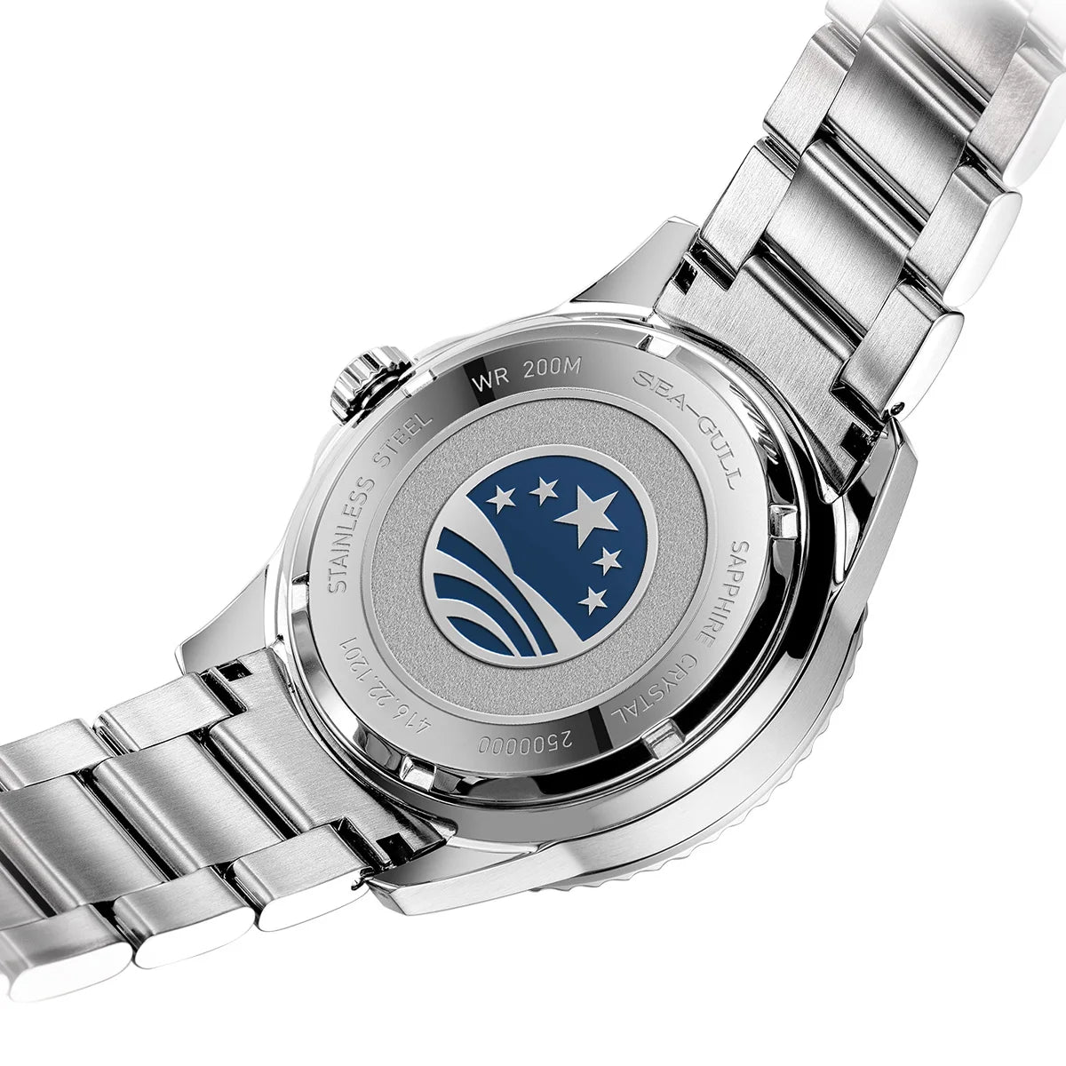 Seagull Ocean Series Watch for Men Luxury Diving Watches 200M Waterproof Ceramic bezel Sapphire Automatic Mechanical Watch 1201