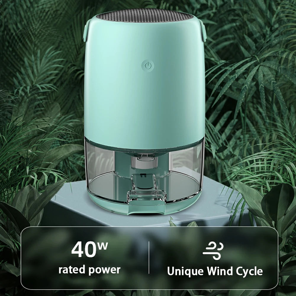GB-BX08 1100ML Silent Home Small Dehumidifier - Indoor Bedroom Air Purifier, 220V, Quiet Efficient