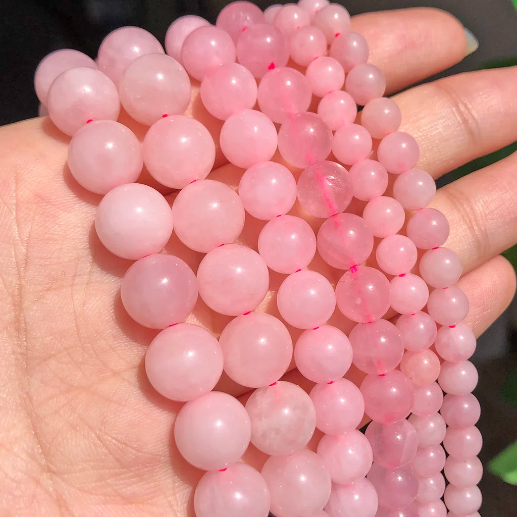 Natural Stone Round Flame Stone Beads Yooperlite Fire Sodalite Loose Spacer Beads for Jewelry Making DIY Bracelets Necklace 15''