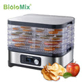 BioloMix BPA-Free 5-Trays Food Dehydrator Dryer with Digital Timer & Temperature Control for Fruits Vegetables Meat Jerky