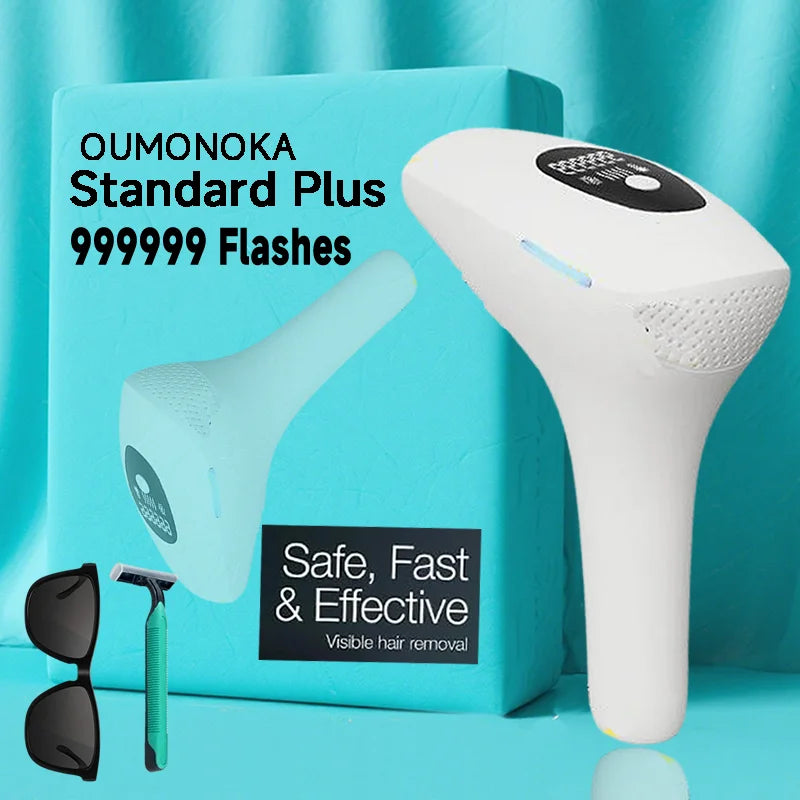 Permanent Laser Hair Removal Women's Depilators Facial Shaving Hair Cutting Machine Men's Razor Shaver Mower IPL Laser Epilator