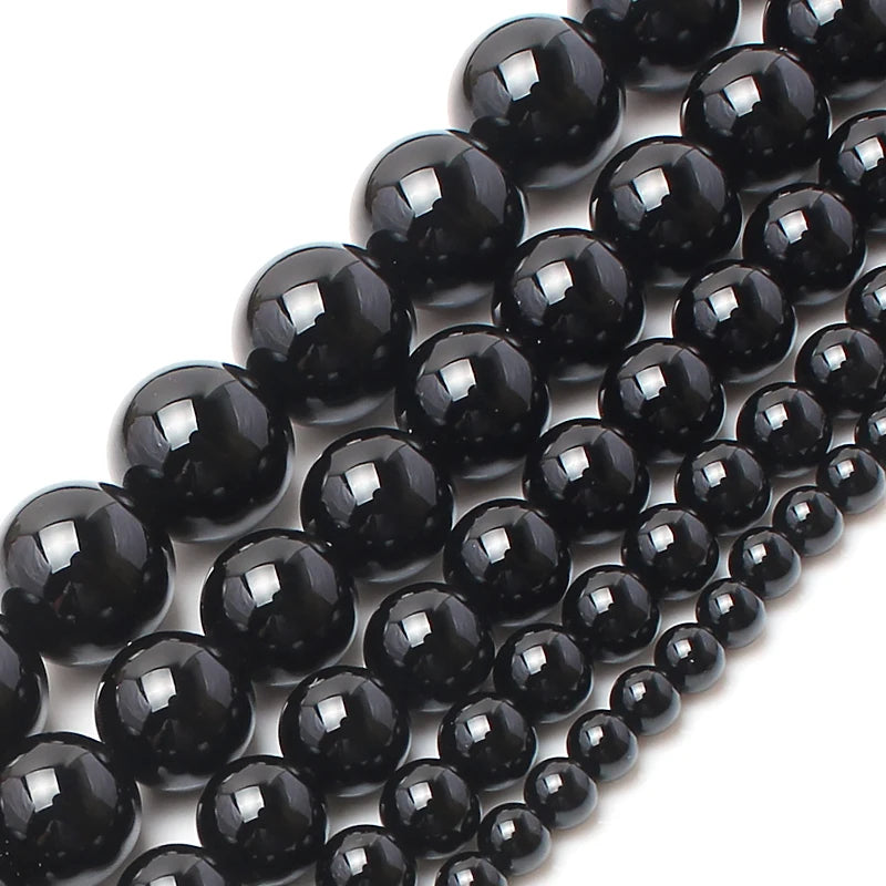 Natural Stone Round Flame Stone Beads Yooperlite Fire Sodalite Loose Spacer Beads for Jewelry Making DIY Bracelets Necklace 15''