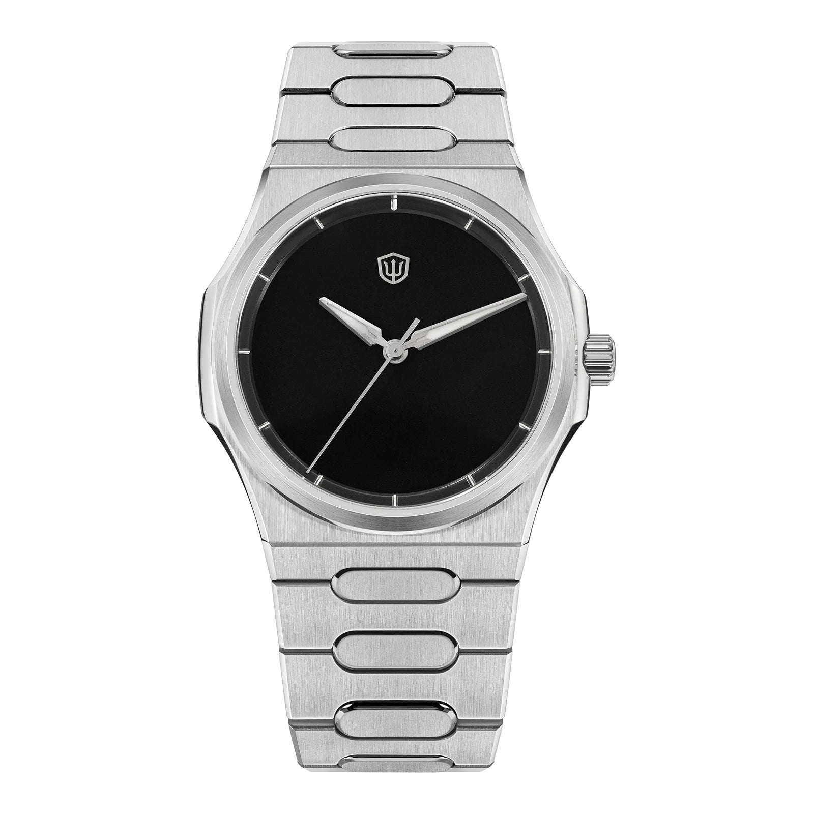 Watchdives Premier WD0016B Men Watch Square-Block Faceted Dial Original Design Luxury Watches VH31 Sweep Second Quartz Movement