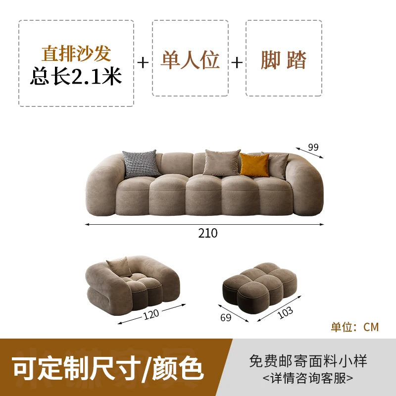 Luxury Soft Living Room Sofas Accent Design Aesthetic Wooden Cute Vintage Living Room Sofas Small Unique Muebles Hotel Furniture