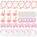 6-18 Sets Kids Pink Spa Party Supplies for Girls Makeup Sleepover Kit Spa Birthday Party Favors Supplies Gift for Children