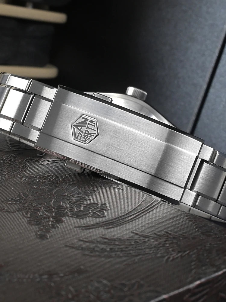 San Martin New 36mm Men Watch Miyota 9015 Chinese Original Design JianZhan Gada Mechanical Watches Waterproof Luminous SN0144