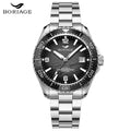 BORIAGE NH35 Automatic Mechanical Watches Luxury Men's Watch Stainless Steel 100m Water Resistance  Luminous Wristwatch
