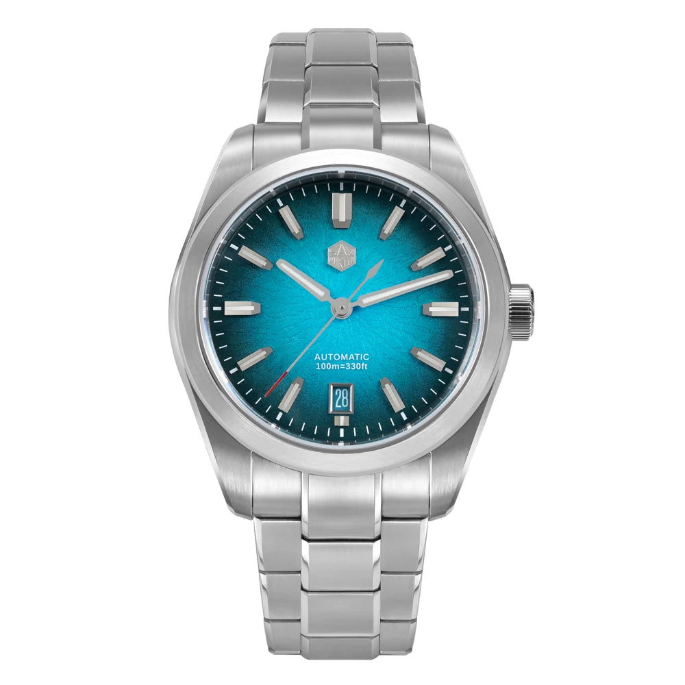 San Martin 36/39/42mm JianZhan Watches For Men GADA Miyota 9015 Automatic Wristwatch BGW-X1 Swim Waterproof Relojes SN0144GS/X/L